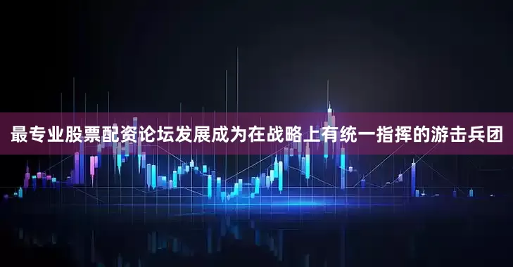 最专业股票配资论坛发展成为在战略上有统一指挥的游击兵团